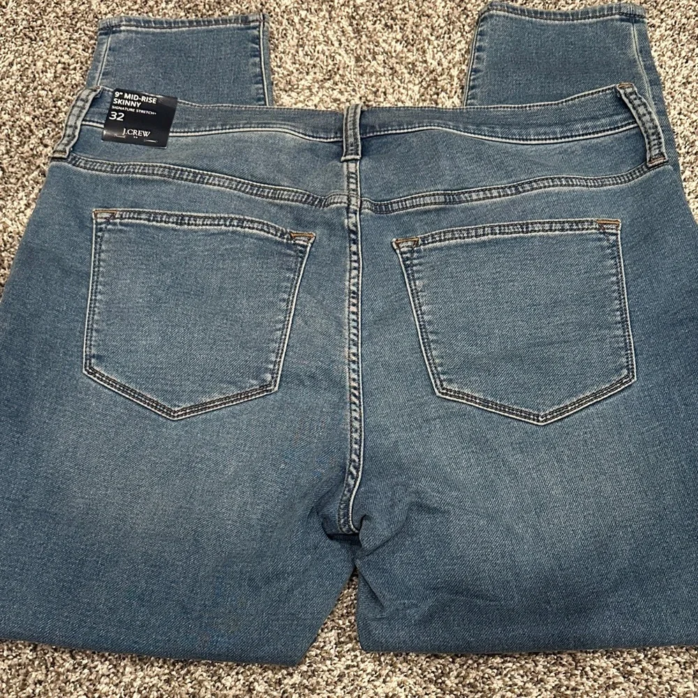 J. Crew Skinny Jeans in Classic Blue